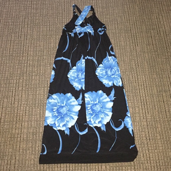 LONG FRORAL DRESS